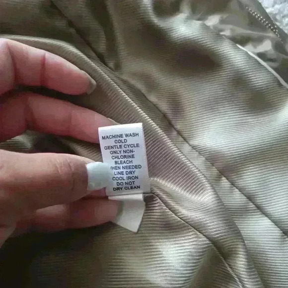 Banana Republic Womens Olive GreenS Quilted Jacket S - Picture 9 of 13